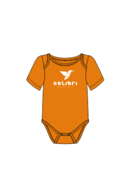 BODY MC LARANJA COLIBRI