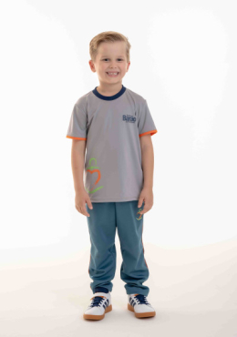 Camiseta MC Unissex Dry sensitive cinza