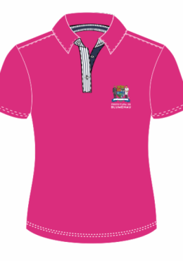Polo Feminina Pink - C/ APLIQUE Prefeitura de Blumenau