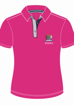 Polo Feminina Pink - C-BORDADO Prefeitura de Blumenau 